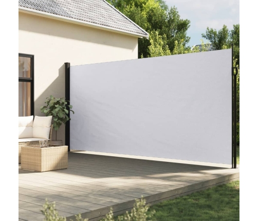 Toldo lateral retráctil blanco 220x300 cm