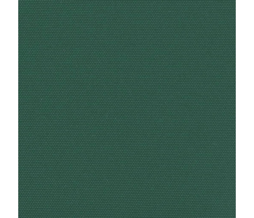 Toldo lateral retráctil verde oscuro 140x500 cm