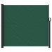 Toldo lateral retráctil verde oscuro 180x500 cm