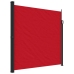 Toldo lateral retráctil rojo 200x500 cm