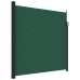 Toldo lateral retráctil verde oscuro 200x500 cm