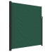 Toldo lateral retráctil verde oscuro 220x500 cm