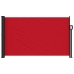 Toldo lateral retráctil rojo 120x600 cm