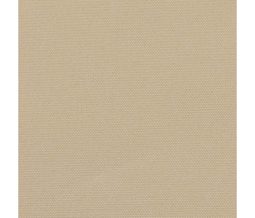 Toldo lateral retráctil beige 120x600 cm