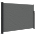 Toldo lateral retráctil gris antracita 140x600 cm