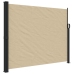 Toldo lateral retráctil beige 160x600 cm