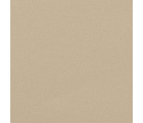 Toldo lateral retráctil beige 160x600 cm