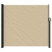 Toldo lateral retráctil beige 180x600 cm