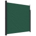 Toldo lateral retráctil verde oscuro 200x600 cm