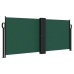 Toldo lateral retráctil verde oscuro 100x600 cm