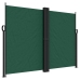 Toldo lateral retráctil verde oscuro 180x600 cm