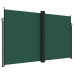 Toldo lateral retráctil verde oscuro 200x600 cm