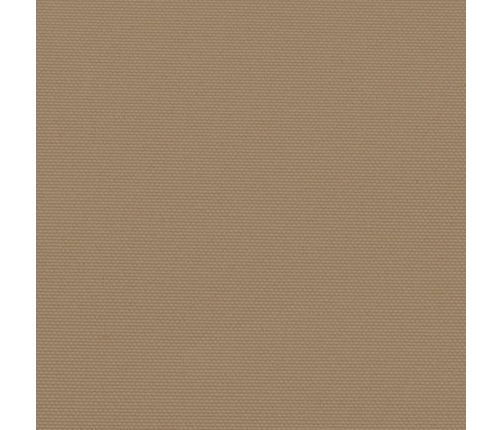 Toldo lateral retráctil gris taupe 220x600 cm