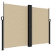 Toldo lateral retráctil beige 180x1000 cm