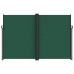 Toldo lateral retráctil verde oscuro 220x1000 cm