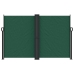 Toldo lateral retráctil verde oscuro 160x1200 cm