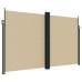 Toldo lateral retráctil beige 200x1200 cm