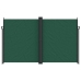 Toldo lateral retráctil verde oscuro 200x1200 cm