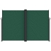 Toldo lateral retráctil verde oscuro 220x1200 cm