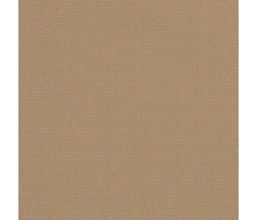 Sombrilla de jardín con poste de acero taupe 225x225x212 cm