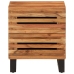 Mesitas de noche 2 uds madera maciza de acacia 40x34x46 cm