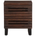 Mesitas de noche 2 uds madera maciza de mango 40x34x46 cm