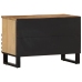 Mueble de TV madera maciza de mango rugosa 70x34x46 cm