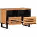 Mueble de TV madera maciza de acacia 70x34x46 cm