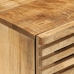 Aparador de madera maciza de mango rugosa 60x34x75 cm