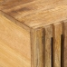 Mesa de centro de madera maciza de mango rugosa 80x51x40 cm