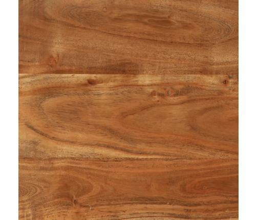 Mesita de noche madera maciza de acacia 50x34x62 cm