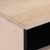 Mesa de centro de madera maciza de mango 80x55x40 cm