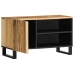 Mueble de TV madera maciza de mango rugosa 80x34x46 cm