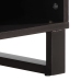 Mueble de TV madera maciza de mango rugosa 100x34x46 cm