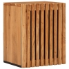 Armario de baño de pared madera maciza de acacia 38x34x48 cm