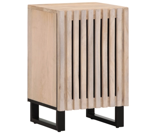 Mueble de baño madera maciza de mango 38x34x58 cm