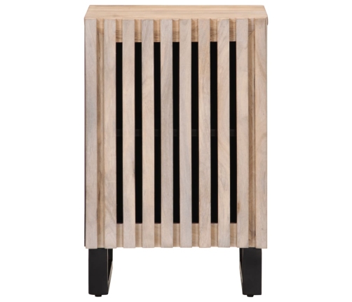 Mueble de baño madera maciza de mango 38x34x58 cm