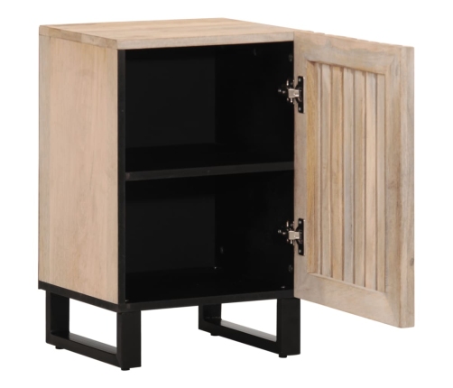 Mueble de baño madera maciza de mango 38x34x58 cm