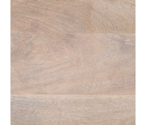 Aparador de madera maciza de mango 40x34x75 cm