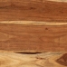 Aparador de madera maciza acacia 90x34x75 cm