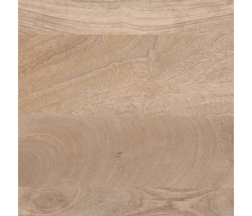 Aparador de madera maciza de mango 90x34x75 cm