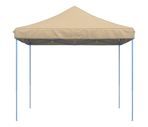 Tienda de fiesta plegable Pop-Up beige 292x292x315 cm