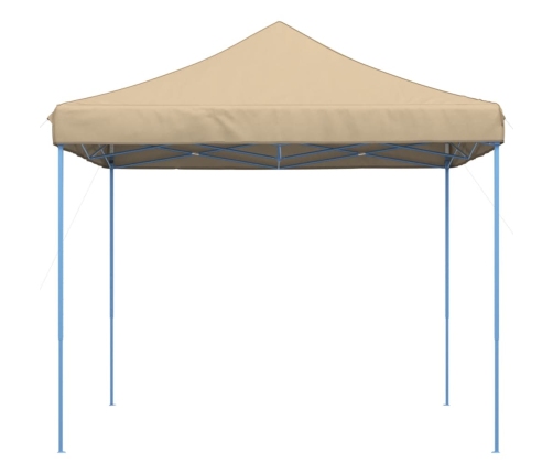 Tienda de fiesta plegable Pop-Up beige 292x292x315 cm