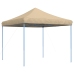 Tienda de fiesta plegable Pop-Up beige 292x292x315 cm