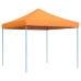 Tienda de fiesta plegable Pop-Up naranja 292x292x315 cm