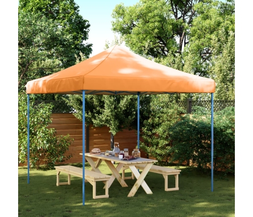 Tienda de fiesta plegable Pop-Up naranja 292x292x315 cm