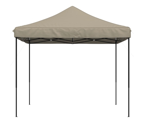 Tienda de fiesta plegable Pop-Up taupe 292x292x315 cm