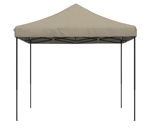 Tienda de fiesta plegable Pop-Up taupe 292x292x315 cm