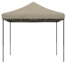 Tienda de fiesta plegable Pop-Up taupe 292x292x315 cm