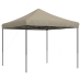 Tienda de fiesta plegable Pop-Up taupe 292x292x315 cm